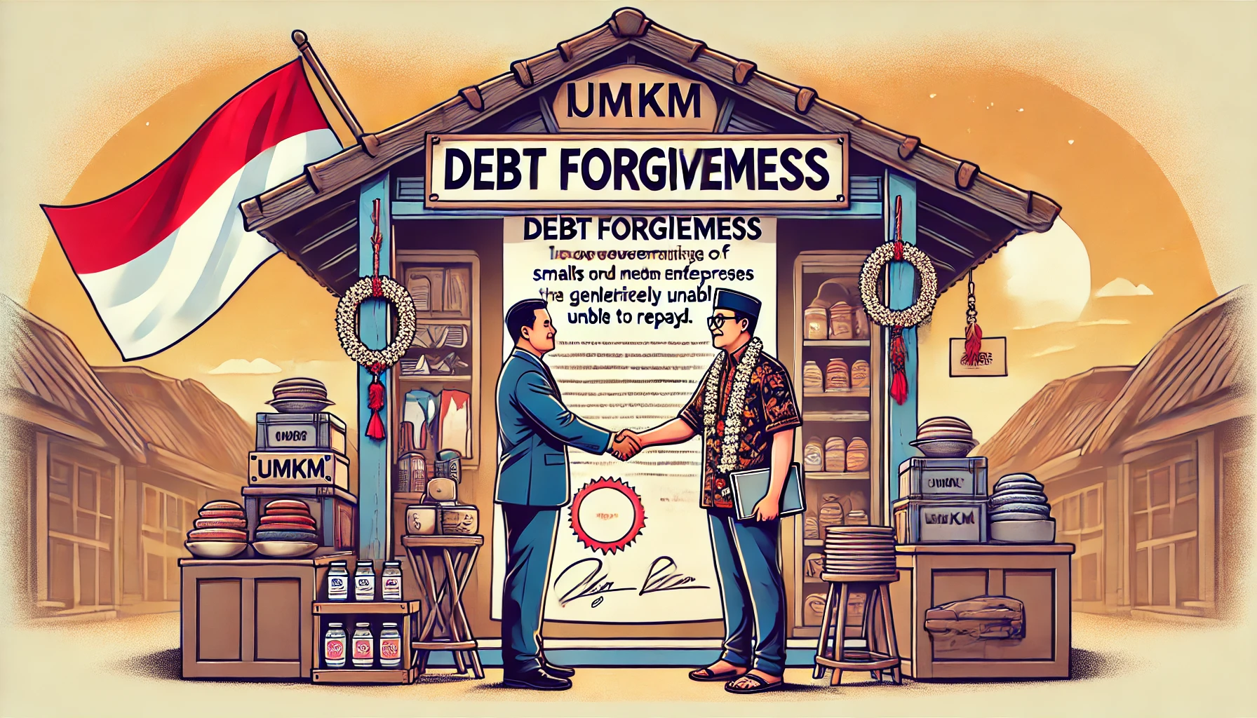 Pengawasan Ketat Pastikan Kebijakan Penghapusan Utang Pelaku UMKM Tepat Sasaran