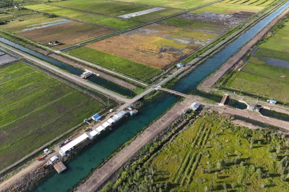 Percepatan Pembangunan Infrastruktur Irigasi Bantu Wujudkan Swasembada Pangan