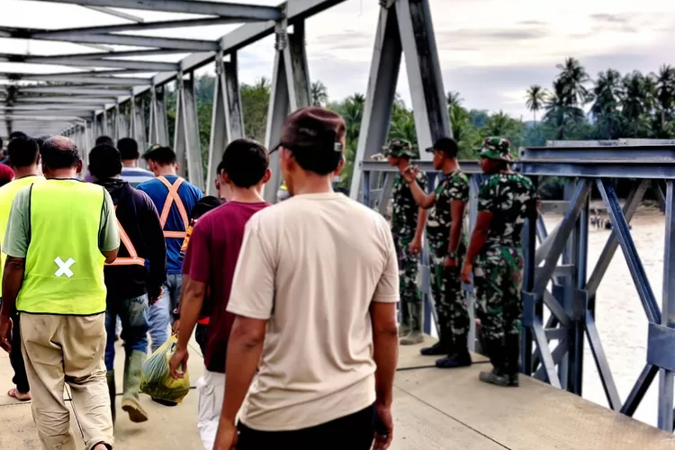 Akses Terisolasi Terbuka, Pemerintah Rampungkan Perbaikan Jembatan Darurat di Aceh