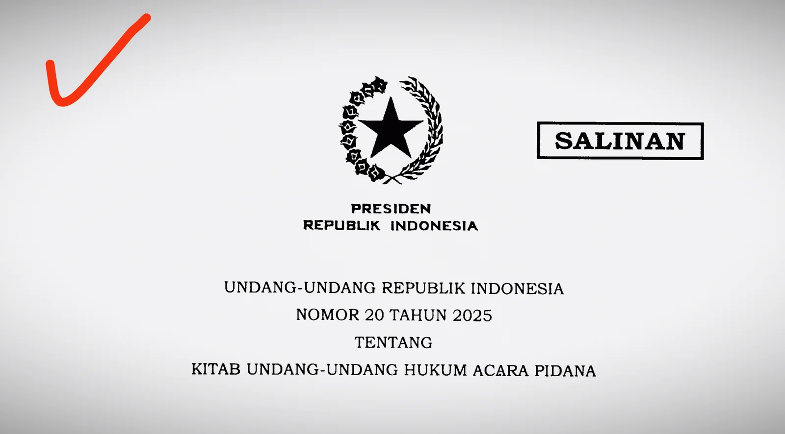 Pemberlakuan KUHP Baru Jadi Momentum Hukum Nasional Berlandaskan Pancasila dan HAM