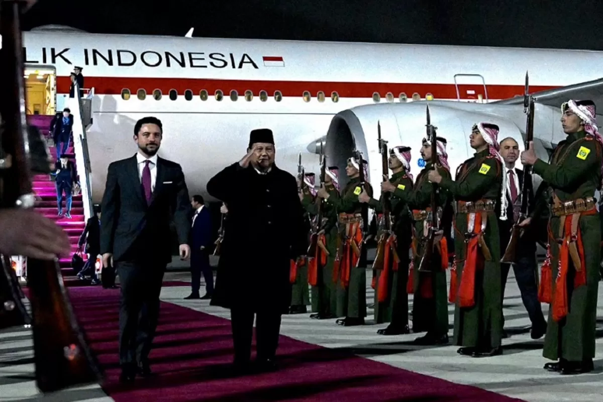 Kunker Presiden Prabowo ke Yordania, Perkuat Dukungan Kemanusiaan dan Stabilitas Palestina